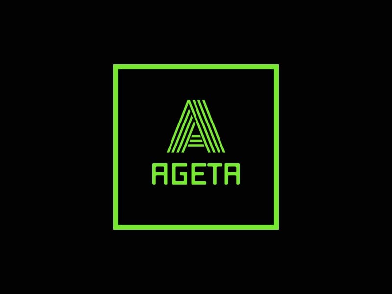 AGETA logo design
