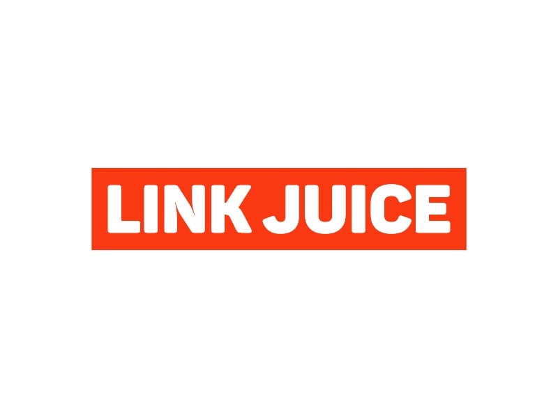 link juice logo design