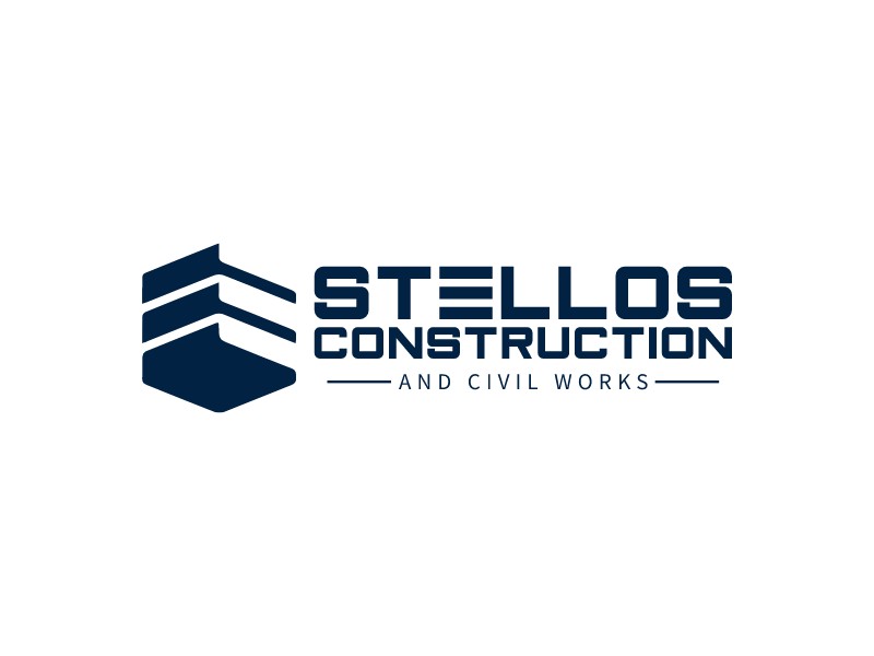 STELLOS CONSTRUCTION Logo Maker - Design STELLOS CONSTRUCTION logos online