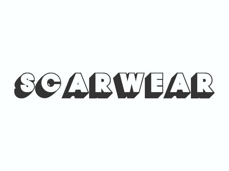 Scarwear logo design