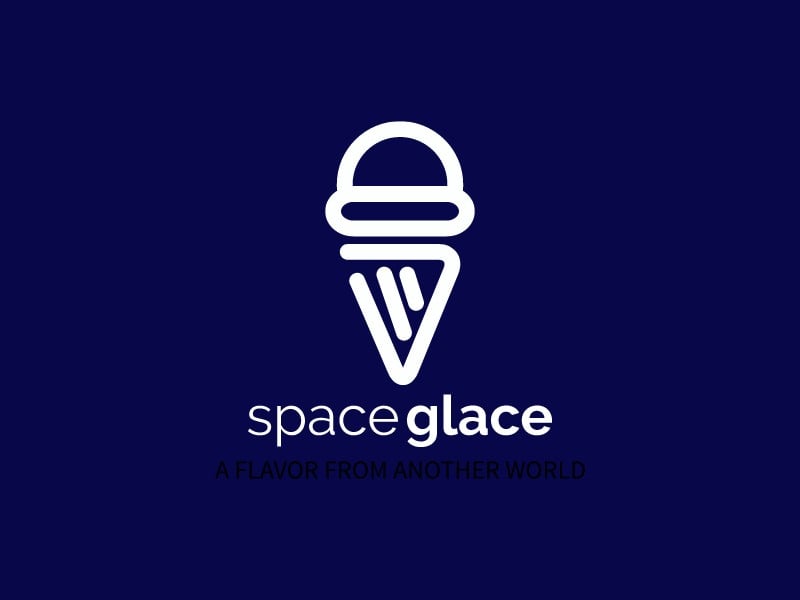 space glace logo design