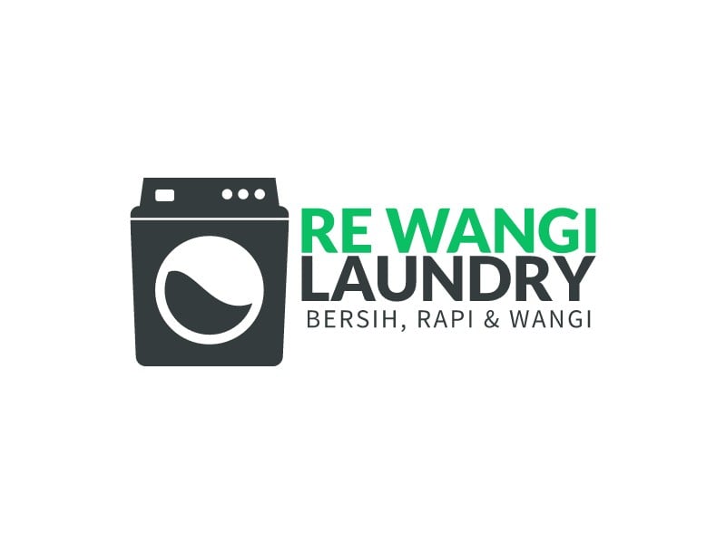RE WANGI LAUNDRY Logo Maker - Design RE WANGI LAUNDRY logos online