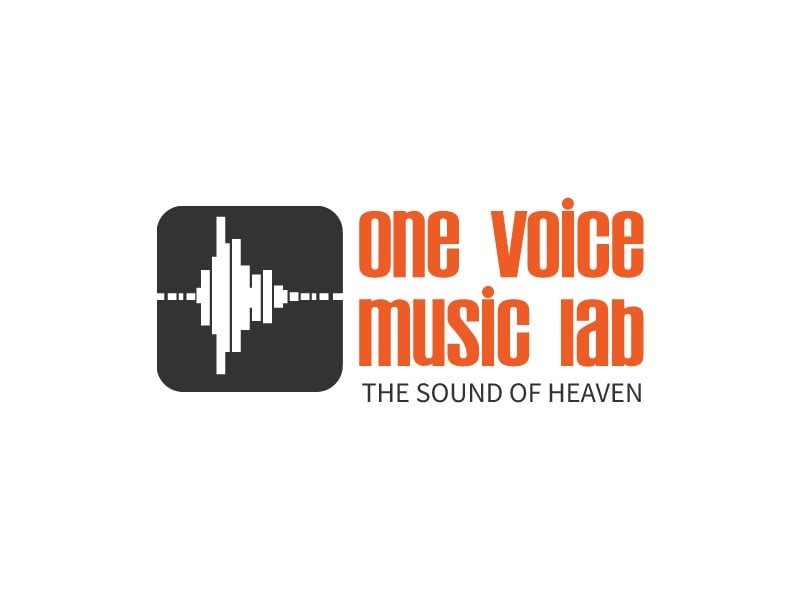 ONE VOICE MUSIC LAB logo design