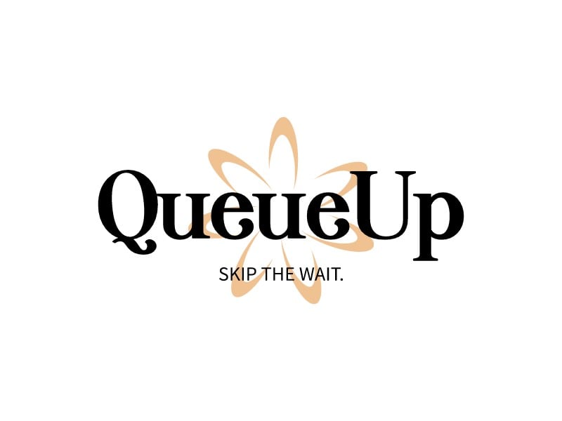 QueueUp logo design