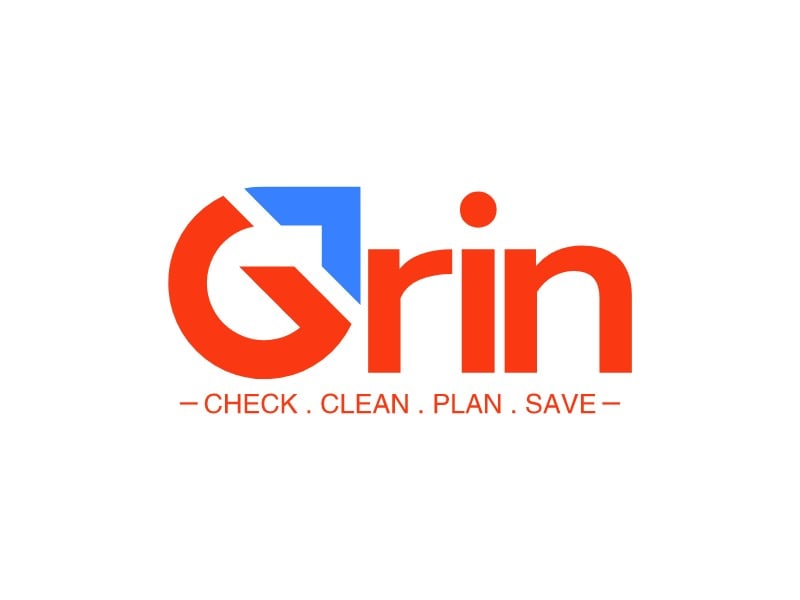 Grin logo design