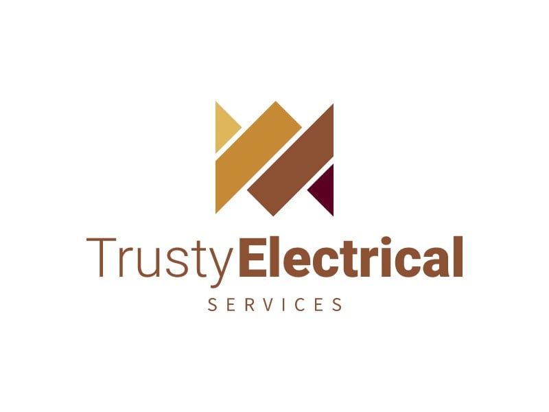 Trusty Electrical logo design