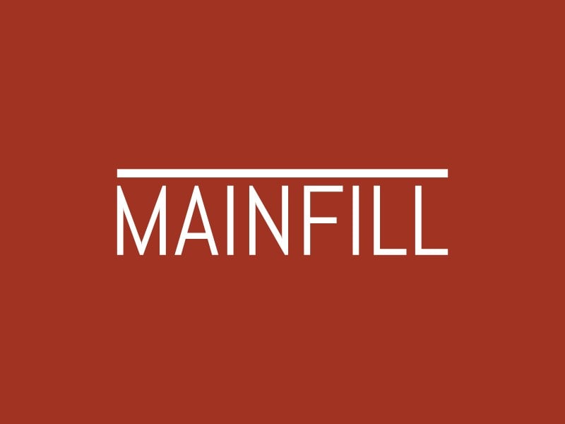 MAINFILL logo design