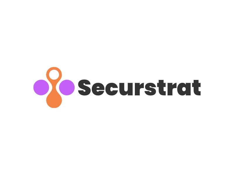 Securstrat logo design
