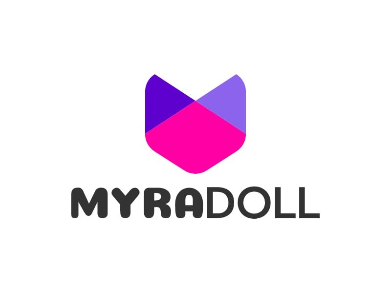 MYRA DOLL logo design