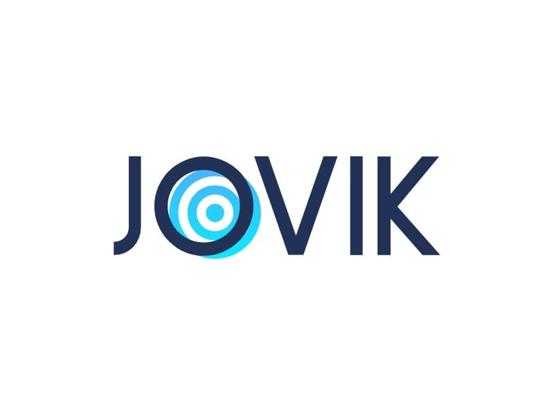JOVIK logo design