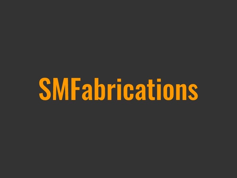 SMFabrications logo design