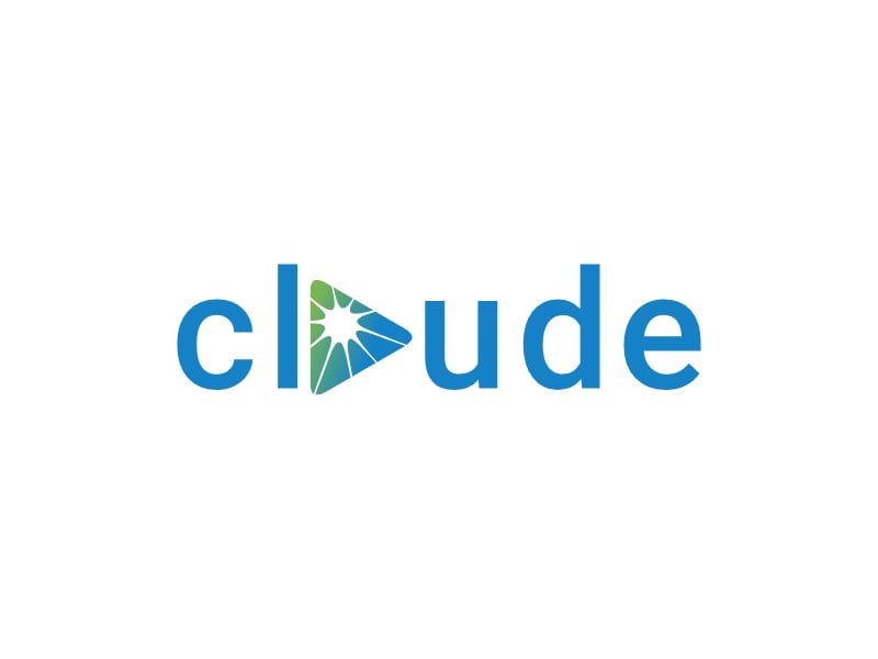 claude logo design